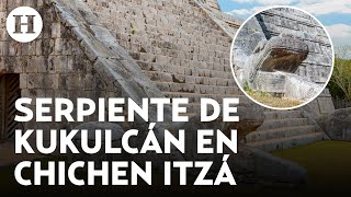 ¿Por qué cada equinoccio de primavera desciende la serpiente emplumada de Kukulcán en Chichén Itzá [upl. by Htebaras427]