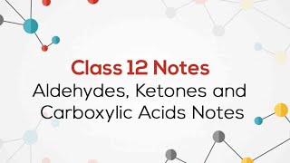 Aldehyde  Ketone amp Carboxylic acid Class 12 Chemistry Chapter 8 handwritten notes chemistry [upl. by Ehsrop]