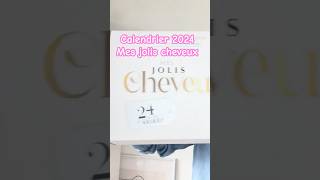 Calendrier 2024 mes jolis cheveux calendrierdelavent shortvideo calendrier2024 cheveux [upl. by Spenser891]