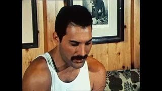 A Musical Prostitute Freddie Mercury Interview 1984 [upl. by Annawahs]