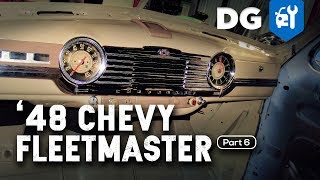 DASH amp TRIM 48 Chevy Fleetmaster Part 6 [upl. by Harmon171]