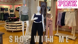 PINK CLOTHING STORE SHOP WITH ME 💋 VS PINK STORE WALKTHROUGH 💋 VS PINK CLOTHES 💋 WOMEN’S FASHION [upl. by Ferreby239]