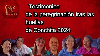 Testimonios de la peregrinación tras las huellas de Conchita 2024 [upl. by Lalage]