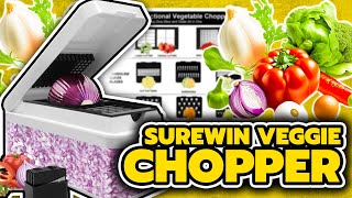 Surewin Vegetable Chopper slicer julienne amp grater [upl. by Rector]