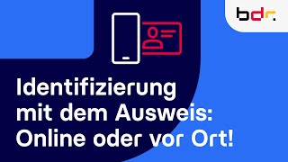 Identifizierung mit dem Ausweis Online oder vor Ort mit AusweisIdent  DTrust [upl. by Gertruda]