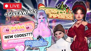 🔴 LIVE  PLAY OLD DRESS TO IMPRESS WITH ME  GIVEAWAYS [upl. by Ialda54]