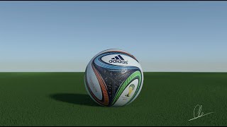 How To Make The FIFA World Cup Brazuca Ball In Ble [upl. by Lraep]