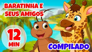 Compilado de Aventuras com a Baratinha e Amigos 12 Minutos de Música e Diversão [upl. by Droffats]