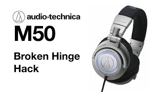 How to fix AudioTechnica M50 hinge [upl. by Atalanta774]