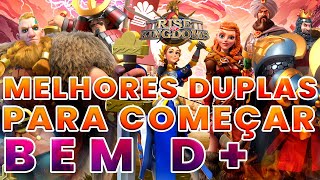 Melhores duplas para destruir no inicio Não seja enganado Rise of Kingdoms 2024 [upl. by Tammy]