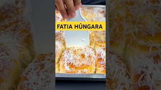 Fatias Húngaras ❤️ shorts receitas rosca paodoce [upl. by Jarv385]