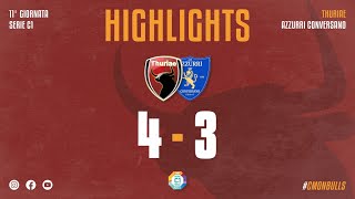 HIGHLIGHTS THURIAE  AZZURRI CONVERSANO  SERIE C1 PUGLIA 202425 [upl. by Llerraf927]