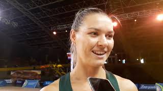 SPAR Proteas GS  Lenize Potgieter interview [upl. by Annav57]