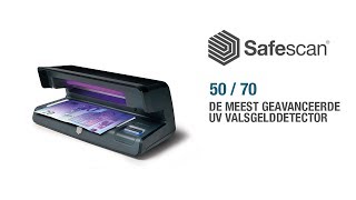 Safescan 50  70 UV Valsgelddetector [upl. by Tinaret]