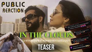 Public REACTION on AbhishekChitranshi Song Teaser  In The Clouds Song Teaser  Public Review [upl. by Schweiker]