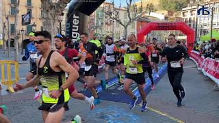 Balaguer celebra la 34a Mitja Marató Ciutat de Balaguer amb 500 participants [upl. by Nybbor]