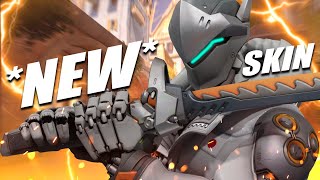 IS THE NEW POLAR GENJI SKIN ACTUALLY INSANE Overwatch [upl. by Acimad]