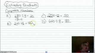 Estimating Quotients [upl. by Wohlert]