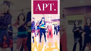 APT Line Dance l Improver l ROSÉ l Bruno Mars l apt linedance l 아파트라인댄스 [upl. by Yatnwahs395]