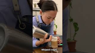 How to make honey latte Recipe vedio ❤️ [upl. by Asilak]