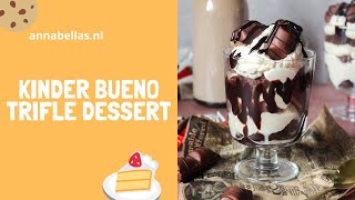 Kinder bueno brownie dessert [upl. by Rettuc]