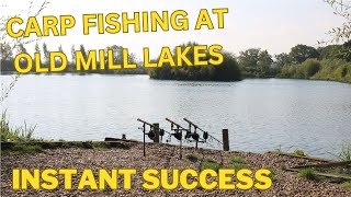 48hrs CARP FISHING AT OLD MILL LAKES carpfishing2024 [upl. by Fenn506]