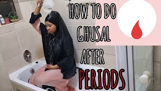 LEARN HOW TO DO GHUSAL AFTER PERIODS [upl. by Athey]