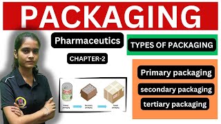 Pharmaceutical Packaging  Type of packaging  Chapter  2  Pharmaceutics  D Pharm 1st year [upl. by Lapo]