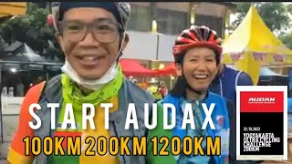 START 200km 1200km 100km AUDAX Yogyakarta Okt 2022 [upl. by Smalley]