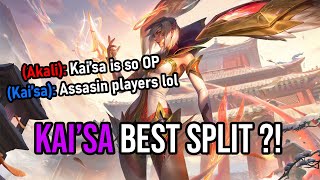 KAISA IS SOOO STRONG IN SPLIT 3  Kaisa Gameplay 1419 [upl. by Oicelem]