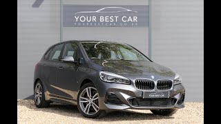 BMW 2 Series Active Tourer 15 225xe 76kWh M Sport  WALK AROUND VIDEO REVIEW  4K [upl. by Assilak964]