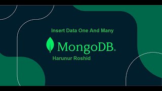 Insert Data MongoDB with JavaScript  Insert One and Many Data MongoDB with JavaScript 2 [upl. by Assetak389]