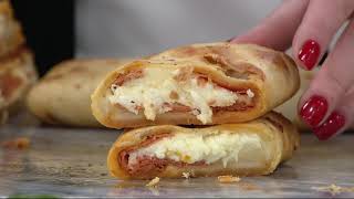 Leonettis 6 12oz Gourmet Stromboli on QVC [upl. by Ebeneser906]