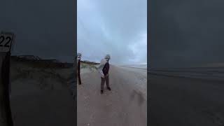 Fernandina Beach walking through the storm [upl. by Cimah]