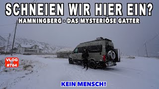 784 Hamningberg Schneefall amp ein seltsames Tor😱 Was gibts entdecken Einziger Bewohner Oatsotto [upl. by Sausa]