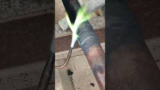 Copper welding for freezer outdoor unit bernaztvvlog [upl. by Sillek]