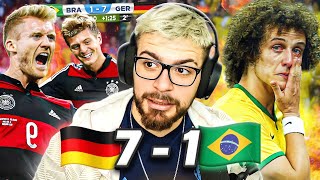 BRASIL 17 ALEMANIA REACCIÓN A LA PEOR HUMILLACIÓN EN UN MUNDIAL ¿LA PEOR BRASIL DE LA HISTORIA [upl. by Findley16]