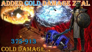 How To Added Cold Damage Zeal Paladin Working Zeal Paladin Build Diablo 2 Resurrected [upl. by Bart]