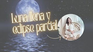 Luna llena en piscis y eclipse de luna 1718 de septiembre [upl. by Thorrlow]