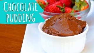 HEALTHY DESSERT RAW VEGAN CHOCOLATE PUDDINGMOUSSE [upl. by Lind475]