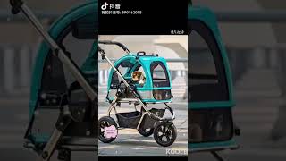 Buy pet strollercontact Yoyo pet petstroller doglife [upl. by Anaerb1]