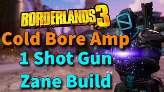 Borderlands 3  BEST 1 Shot Zane Build  Cold Bore Amp Zane  2024 Mayhem 11  Save File [upl. by Ingelbert]