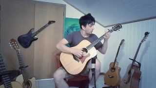 Jiraya Opening on Acoustic Guitar by GuitarGamer Fabio Lima [upl. by Aerdnas]