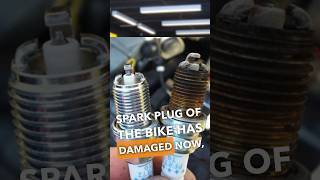 Signs of bad spark plug in bike shorts [upl. by Enyallij]