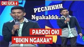 Pecahh Aksi oki bikin ketawa semua orang  SUCA 4 Top [upl. by Aniratak]