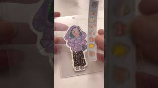 💜decorate card holders💜  httpsmeowooffetsycom cardholder diy stickerart [upl. by Zane362]