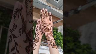 Dubai henna designdubai henna design mehndi sabbysflair viralvideo [upl. by Remle]