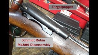 Schmidt Rubin Model 1889 Disassembly [upl. by Alya969]