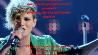 Emma Marrone Sanremo non è linferno  testo [upl. by Carlene901]