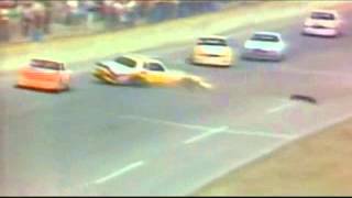 NCS 1983 Daytona Waltrip crash [upl. by Nhguavahs]